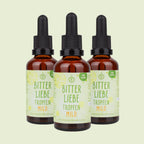 BitterLiebe Gocce di sostanze amare 50ml - versione delicata (confezione da 3 flaconcini)