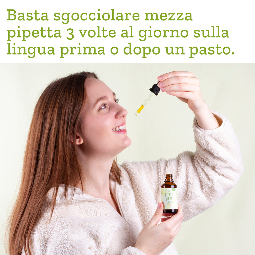 BitterLiebe Gocce di sostanze amare 50ml - versione delicata