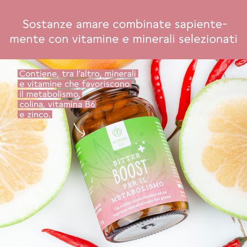 Bitter Boost per il metabolismo* - Pacco mensile (90 Capsule)