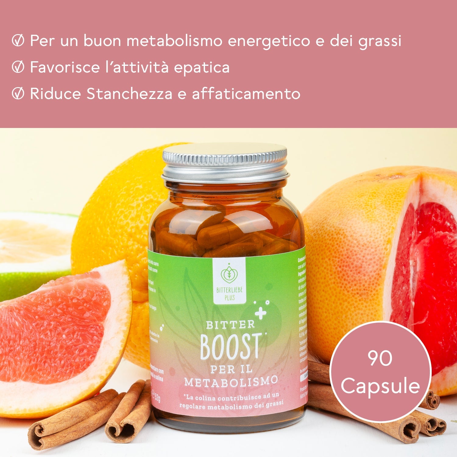 Bitter Boost per il metabolismo* - pacco da 3 mesi (270 pz.)